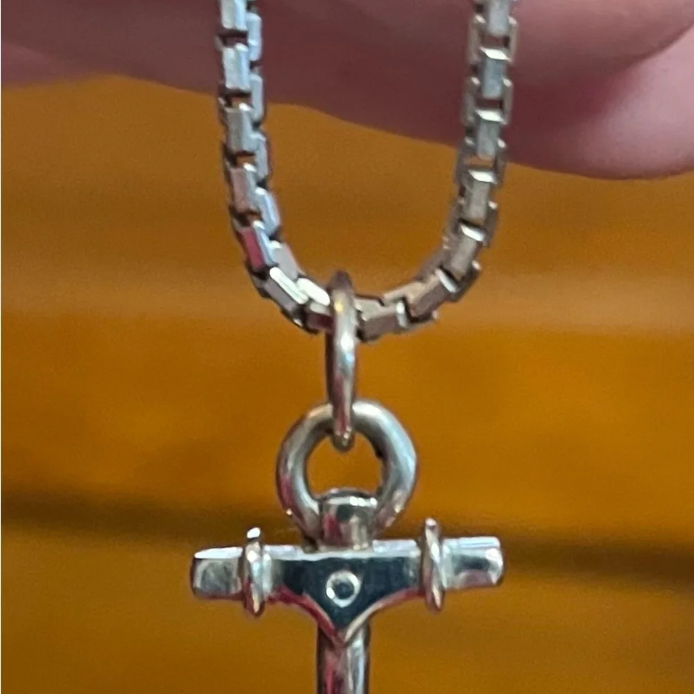 Nautical Sterling Silver Anchor Pendant! - Picture 4 of 6
